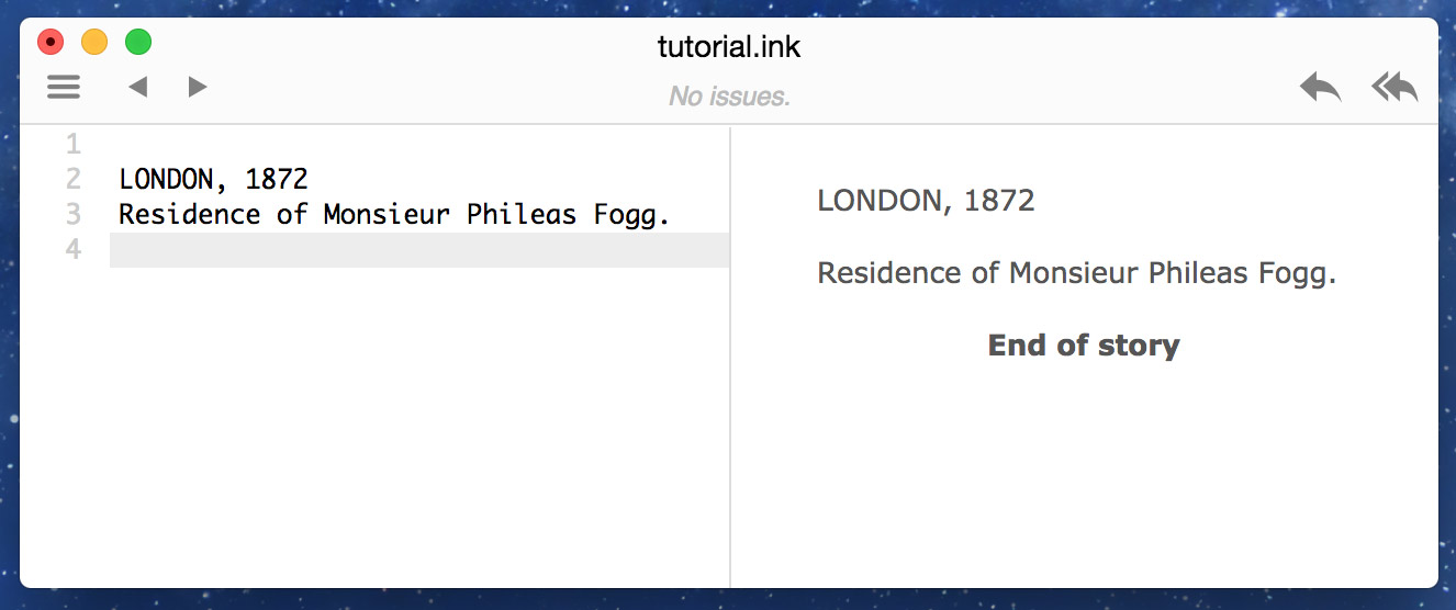 ink - inkle's narrative scripting language