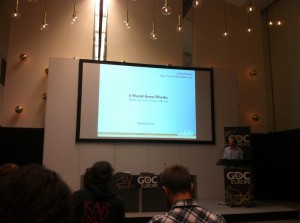 Our GDC talk